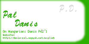 pal danis business card